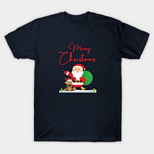 Merry Christmas from santa T-Shirt